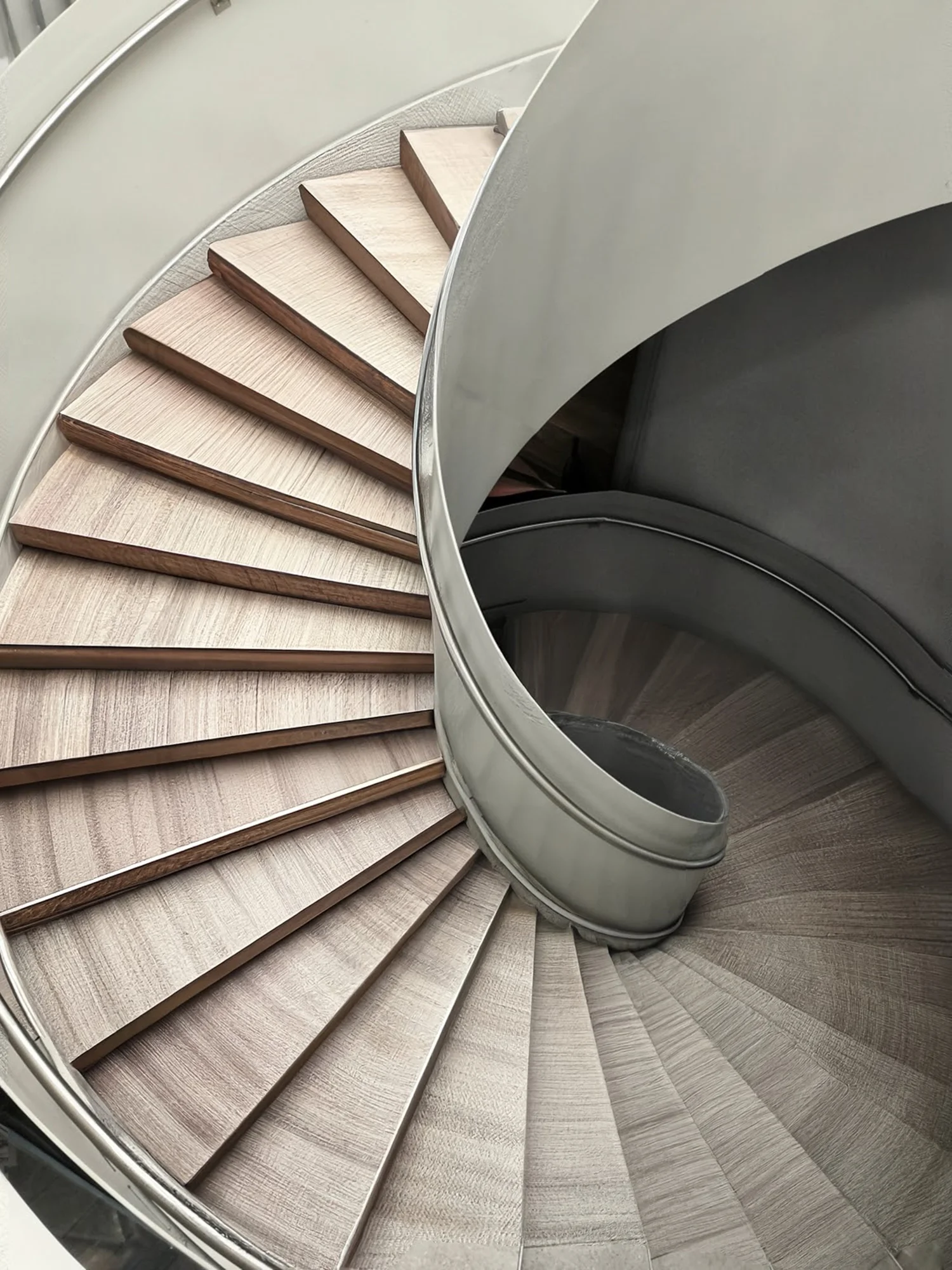 Commercial metal staircase